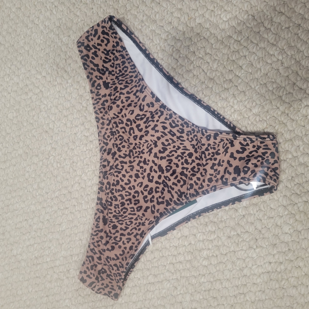 Leopard Print Bikini Bottoms